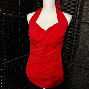 Catalina Bold Red Swimwear